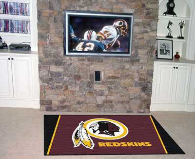 Washington Redskins 4x6 Rug - Click Image to Close