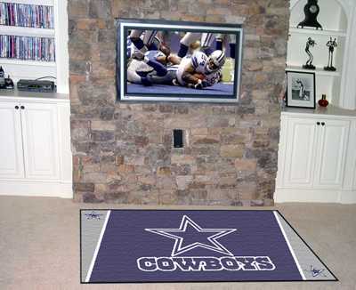 Dallas Cowboys 5x8 Rug - Click Image to Close