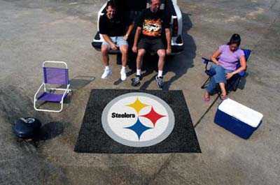 Pittsburgh Steelers Tailgater Rug - Click Image to Close
