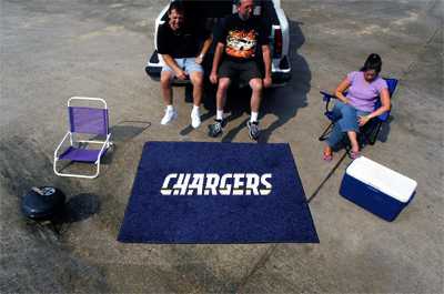 San Diego Chargers Tailgater Rug - Click Image to Close