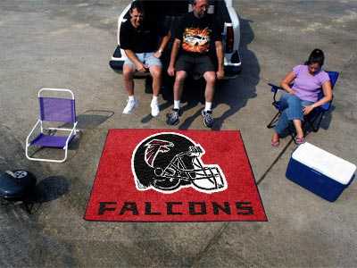 Atlanta Falcons Tailgater Rug - Click Image to Close