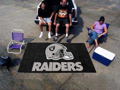 Oakland Raiders Ulti-Mat Rug - Click Image to Close