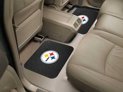 Pittsburgh Steelers Utility Mat - Set of 2 - Click Image to Close