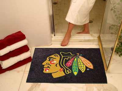 Chicago Blackhawks All-Star Rug - Click Image to Close