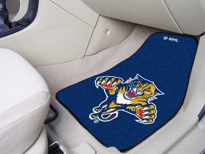 Florida Panthers Carpet Car Mats - Click Image to Close