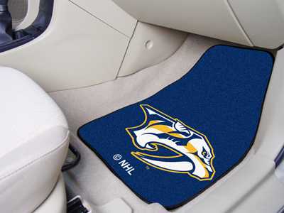 Nashville Predators Carpet Car Mats - Click Image to Close