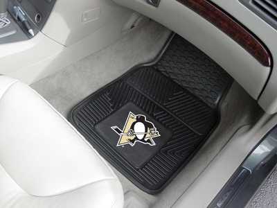 Pittsburgh Penguins Heavy Duty Vinyl Car Mats - Click Image to Close