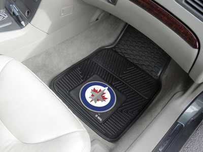 Winnipeg Jets Heavy Duty Vinyl Car Mats - Click Image to Close