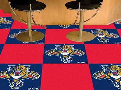 Florida Panthers Carpet Floor Tiles - Click Image to Close
