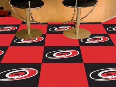 Carolina Hurricanes Carpet Floor Tiles - Click Image to Close