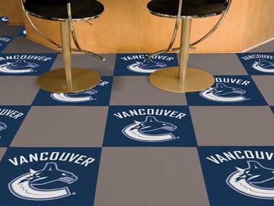 Vancouver Canucks Carpet Floor Tiles - Click Image to Close