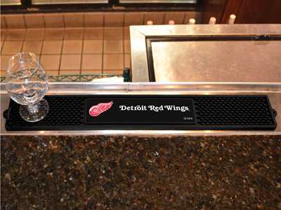 Detroit Red Wings Drink/Bar Mat - Click Image to Close