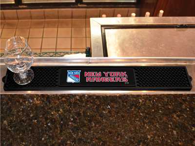 New York Rangers Drink/Bar Mat - Click Image to Close