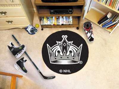 Los Angeles Kings Hockey Puck Mat - Click Image to Close