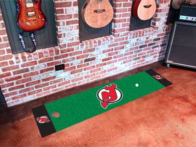 New Jersey Devils Putting Green Mat - Click Image to Close