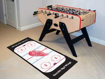 Detroit Red Wings Hockey Rink Runner - Click Image to Close