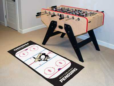 Pittsburgh Penguins Hockey Rink Runner - Click Image to Close