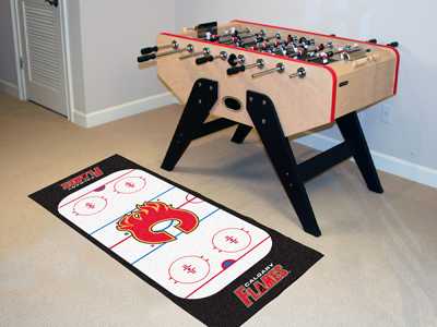 Calgary Flames Hockey Rink Runner - Click Image to Close