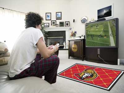 Ottawa Senators 4x6 Rug - Click Image to Close