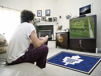 Toronto Maple Leafs 4x6 Rug - Click Image to Close