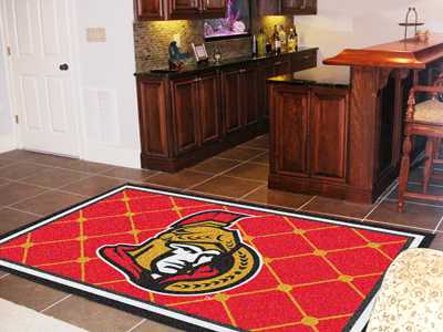 Ottawa Senators 5x8 Rug - Click Image to Close