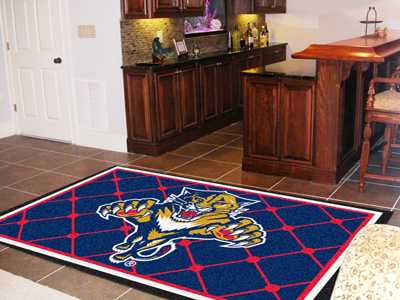 Florida Panthers 5x8 Rug - Click Image to Close