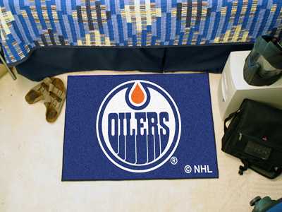 Edmonton Oilers Starter Rug - Click Image to Close
