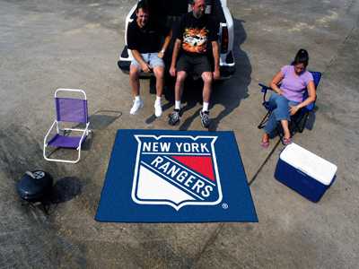 New York Rangers Tailgater Rug - Click Image to Close