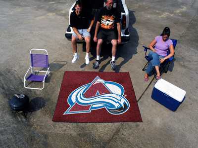 Colorado Avalanche Tailgater Rug - Click Image to Close