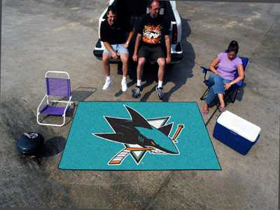 San Jose Sharks Ulti-Mat Rug - Click Image to Close