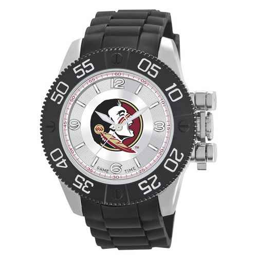 Florida State Seminoles Men's Scratch Resistant Beast Watch - Click Image to Close