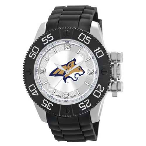 Montana State Bobcats Men's Scratch Resistant Beast Watch - Click Image to Close