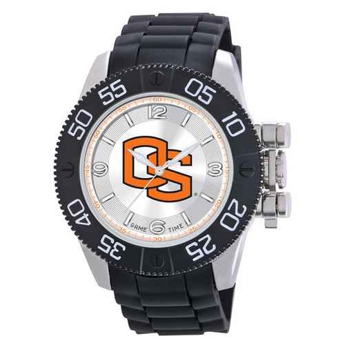 Oregon State Beavers Men's Scratch Resistant Beast Watch - Click Image to Close