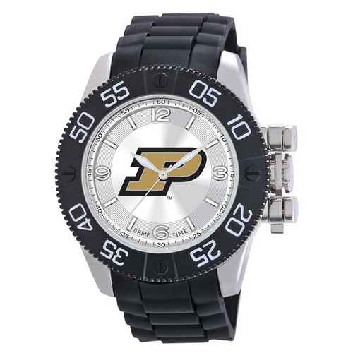 Purdue Boilermakers Men's Scratch Resistant Beast Watch - Click Image to Close