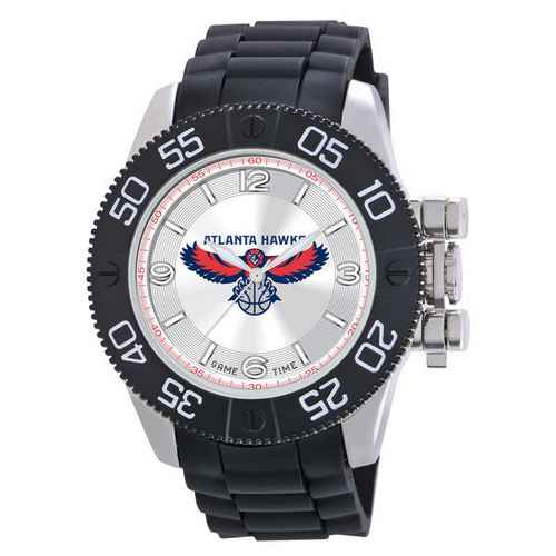 Atlanta Hawks Men's Scratch Resistant Beast Watch - Click Image to Close