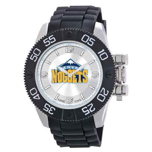 Denver Nuggets Men's Scratch Resistant Beast Watch - Click Image to Close