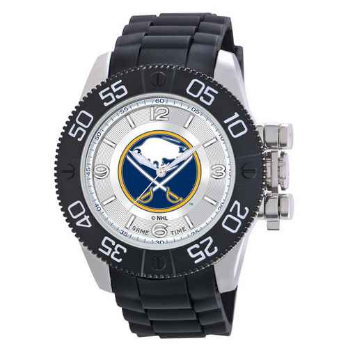 Buffalo Sabres Men's Scratch Resistant Beast Watch - Click Image to Close