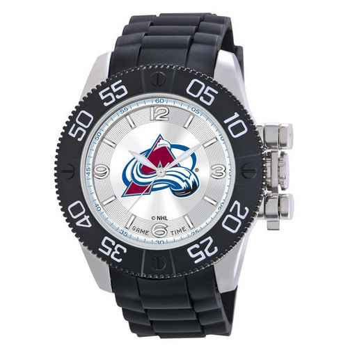 Colorado Avalanche Men's Scratch Resistant Beast Watch - Click Image to Close