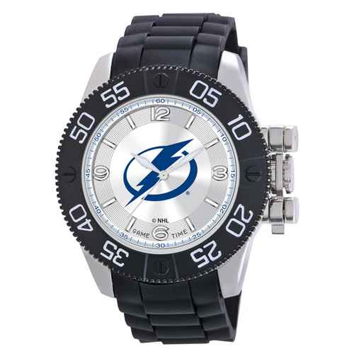 Tampa Bay Lightning Men's Scratch Resistant Beast Watch - Click Image to Close