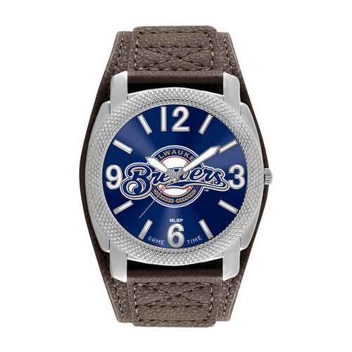 Milwaukee Brewers Men's Defender Watch - Click Image to Close
