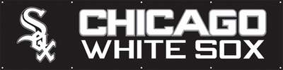 Chicago White Sox Giant 8' X 2' Nylon Banner - Click Image to Close