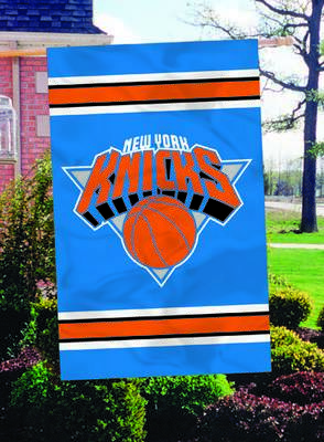 New York Knicks 44" x 28" Applique Banner Flag - Click Image to Close
