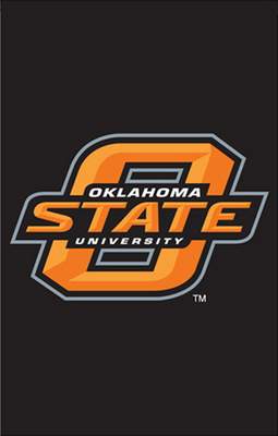 Oklahoma State University 44" x 28" Applique Banner Flag - Click Image to Close