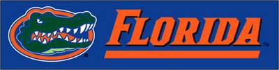 University of Florida Giant 8' X 2' Nylon Banner - Click Image to Close