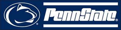 Penn State Giant 8' X 2' Nylon Banner - Click Image to Close