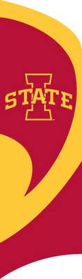 Iowa State Tall Team Flag with pole - Click Image to Close