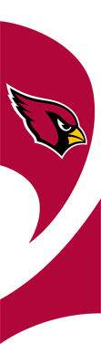 Arizona Cardinals Tall Team Flag with pole - Click Image to Close