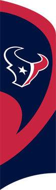 Houston Texans Tall Team Flag with pole - Click Image to Close