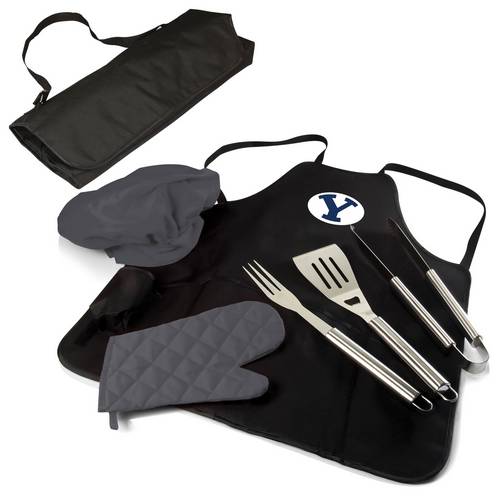 Brigham Young University BBQ Apron Tote Pro - Click Image to Close