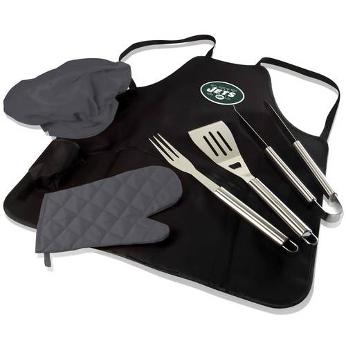 New York Jets BBQ Apron Tote Pro - Click Image to Close